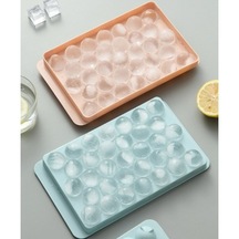 33 Hazneli Küre Buz Kalıbı 20-12 Cm Ev Gereçi