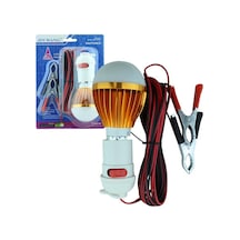 MERLED 12V LED AMPUL AKÜ MAŞALI ANAHTARLI (11050=33698)