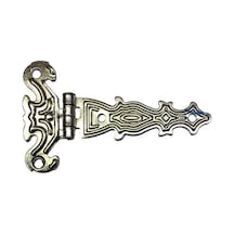 Dekoratif, Sac Tek Kuyruklu Menteşe - 40x68 Mm, Küçük, Nikel, 100 Adet 1 Adet