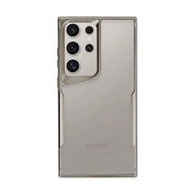 Samsung Galaxy S24 Ultra Kılıf Boyi Silikon Kapak - Titan Gri