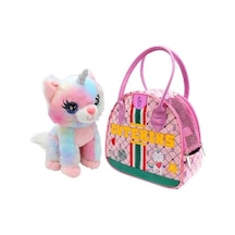 Mey İthalat 50455 Peluş Taşıma Çantalı Pembe