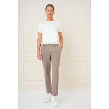 Efor P 1164 Slim Fit Bej Klasik Pantolon Bej