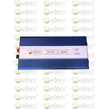 3000 watt 3000w 24 volt tam sinüs diğital ekranlı inverter