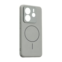 Xiaomi Redmi Note 14 4g Mika Pc Magsafe Kapak - Gri Çok Renkli