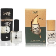 Kalyon Bitkisel Tırnak Onarıcı Bakım Cilası 11 ML + Kalyon Oje Kurutucu