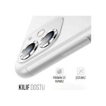 Iphone 11/12 / 12 Mini İle Uyumlu Lens Koruyucu Kamera Koruma Camı Yüksek Şeffaflık Çizilmeye Dayanıklı Zkcn01 Parmak İzi Önleyici Tam Uyum Ultra İnce Lens Koruması Siyah