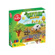 Bu-bu Oyun Hamuru Seti Çiftlik M Bubu-oh0017 Çok Renkli