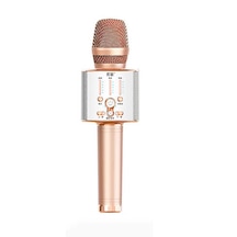 Soaiy MC1 Karaoke Mikrofon & Bluetooth Hoparlör - Ses Kaydı - Tiz / Bass / Ses / Yankı Ayarları
