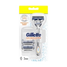 Gillette Skinguard Sensitive Tıraş Makinesi + Yedek Başlık 3'lü