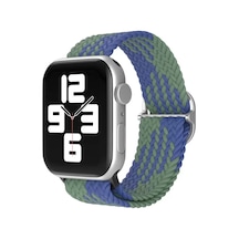 Apple Watch 38mm Uyumlu Star Kordon - Yeşil-lacivert