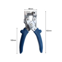 Pazly Ruıtool V-şekilli Katlama Pencesi, 90 Derece Açılı Pense Kelepçe, Kenar Bandı Şerit Pencesi, Turuncu