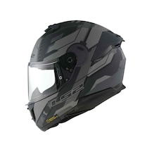 Ls2 Stream 2 Shadow Kapalı Kask Mat Titanyum - Gri