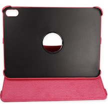 İpad 2022 10.9 10.nesil Kılıf 360 Tablet Deri Kılıf - Pembe Diğer