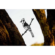 Xindoker Metal Kuş Silhoueti Bahçe Dekorasyonu - Çamurluk, Bahçe Ve Partiler İçin Nostaljik Atmosphere Sahip Zırh Tablo