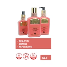 Bobel Keratin Onarıcı Saç Bakım Maskesi 330 ML + Saç Bakım Şampuanı 330 ML + Saç Kremi 200 ML