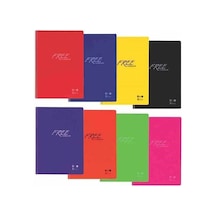 Free A4 100 Yaprak Kareli Pp Kapak Defter