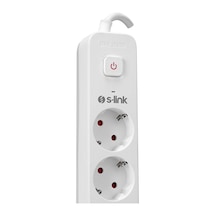 S-Link Spg501s %100 Bakır 750 Joule Anahtarlı Akım Korumalı Priz 5'li 1,5mt - 22398