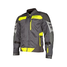 Klim Induction Pro Korumalı Motosiklet Montu Gri Sarı