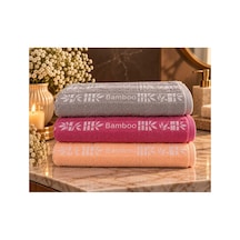 Yasmina Tekstil - Bambu El Havlusu 3 Adet - Bambu+pamuk Çok Renkli - 935986722 Çok Renkli