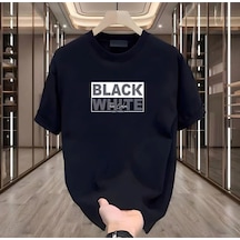 Startmore Blackwhite Baskılı Siyah Erkek Siyah