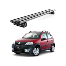 Pençe Citroen C3 Xtr Ara Atkı 2004-2008 Uyumlu Gri Ara Atkı Port Bagaj Tavan Barı