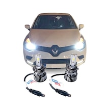 Megamarket06 Clıo 4 Uyumlu Led Xenon Kısa Far Ampulü H7 Photon Mono