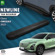 S-dizayn Chery Omoda5 Newline Siyah Yan Basamak 183 Cm 2022 Üzeri A+ Kalite