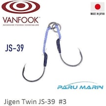 Vanfook Super Light Twin Çiftli Assist Iğne Js-39  3
