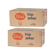 Dizi Tek Sargılı Küp Şeker 2 x 5 KG
