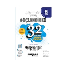Ankara Yayıncılık 8.sınıf Güçlendiren Matematik 32 Haftalık Deneme