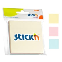Hopax Stıckn Yapışkanlı Not Kağıdı 3 Blok 150 Yaprak 76x76 Mm 3 Pastel Renk