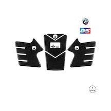 Bmw Gs R1250 İle Uyumlu Kaydırmaz 6d Karbon 9 Parça Tank Pad Seti Gc32 KARBON