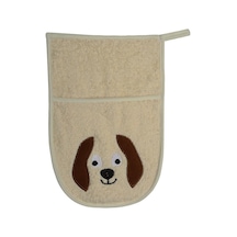 Sevimli Köpek Bebek Banyo Lifi & Kesesi
