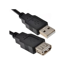 0.5M Usb Uzatma Kablosu Dişi Erkek Kısa Usb 2.0 Kablo - 50Cm