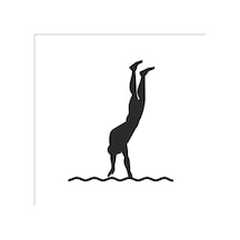Sporcu Folyo Sticker 60cm Uzunluk Siyah