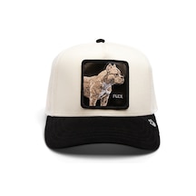 Goorin Bros. The Suede Pitbull Köpek Figürlü Şapka 101-1860 Beyaz