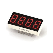 9.2mm 4lü 7 Segment Display Ekran Kırmızı Ortak Anot