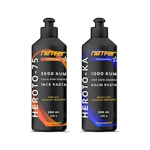 Netfer 2'li İnce Kalın Pasta Set - 2x500 Ml