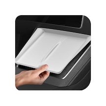 Tesla Model Y Juniper 2026-2025 Kablosuz Şarj Pedi Koruyucu Kaplama To261jh White - Acp10032 Diğer