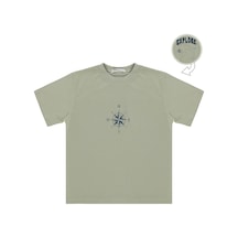 Civil Boys Explore Baskılı 6-9 Yaş Tişört - Gri Açık Gri