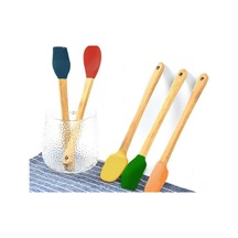 Mien Bambu Silikon Spatula Seti 5 Li Mien-456