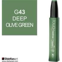 Touch Twin Marker Refill Ink 20Ml G43 Deep Olive Green