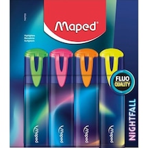 Maped Fosforlu Kalem Fluo Peps Nıghtfall 4 Lü 740700 Çok Renkli