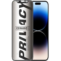 Ennar Apple Uyumlu iPhone Xr Tam Kaplayan Mat Hayalet Esnek Kırılmaz Seramik Nano Ekran Koruyucu