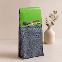 Çift Taraflı Mikrofiber &amp Tel Bez 4'lü 30x30 Cm - Zor Kir İçin Diğer