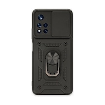 Xiaomi Redmi Note 11t Kılıf Pars Lens Yüzüklü Silikon