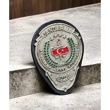 Jandarma Demir Kemer Rozeti Gümüş