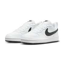 Nike Sneaker Günlük Ayakkabı Court Borough Low Recraft Beyaz/siyah Beyaz/siyah