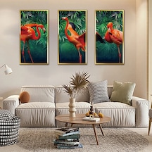 Tenfowee 3d Yeşil Bitki Duvar Çıkartmaları - Su Geçirmez, Kolay Yapışan, Oturma Odası, Yatak Odası, Mutfak Dekoru İçin 4 Parça Vinyl Duvar Sticker Çok Renkli