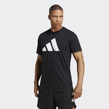 Adidas Tr-Es Fr Logo Tee Erkek Spor Tişört - Ib8273 Siyah